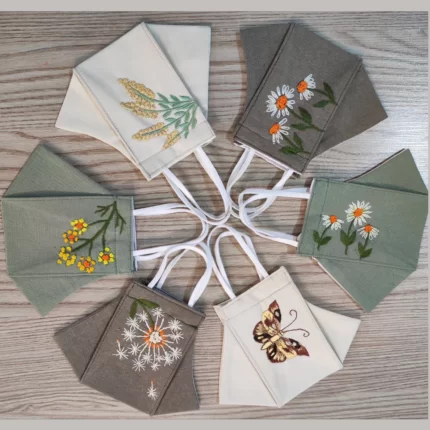 گلدوزی با چرخ گلدوزی کد شماره 1