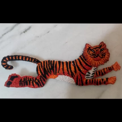 گلدوزی با چرخ صنعتی کد شماره 1