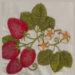 گلدوزی با چرخ صنعتی کد شماره 4