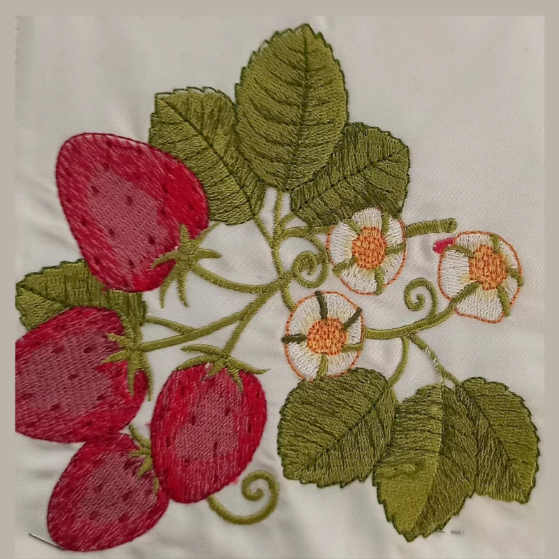 گلدوزی با چرخ صنعتی کد شماره 4