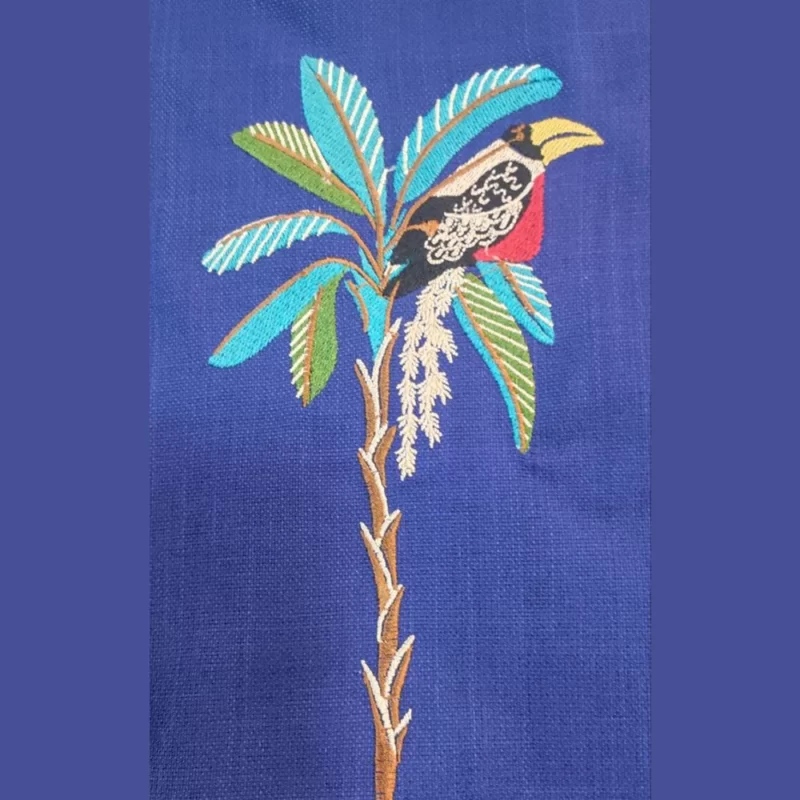 گلدوزی با چرخ صنعتی کد شماره 6