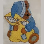 گلدوزی با چرخ صنعتی کد شماره 9