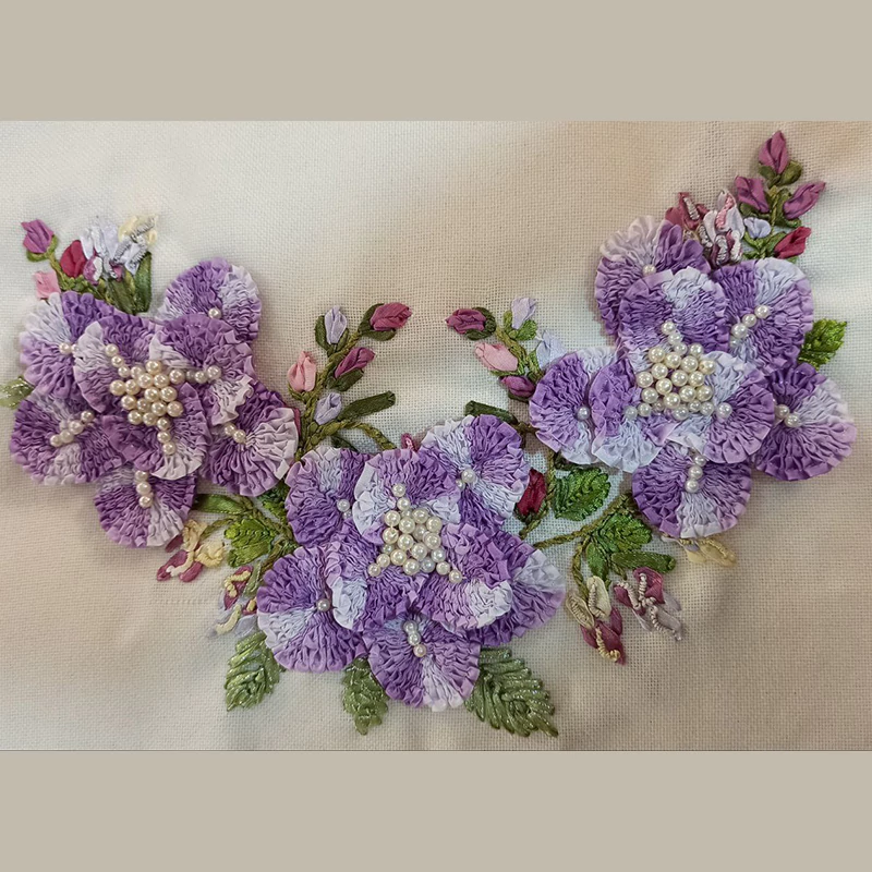 روبان دوزی کد شماره 4